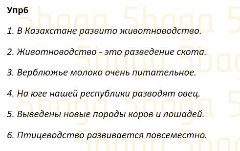 Русский язык Учебник. Часть 1 Богатырёва 4 класс 2019 Упражнение 6