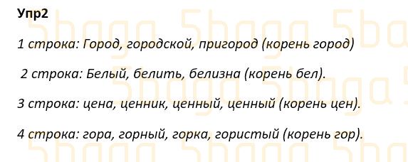 Русский язык Учебник. Часть 4 Богатырёва 4 класс 2019 Упражнение 2