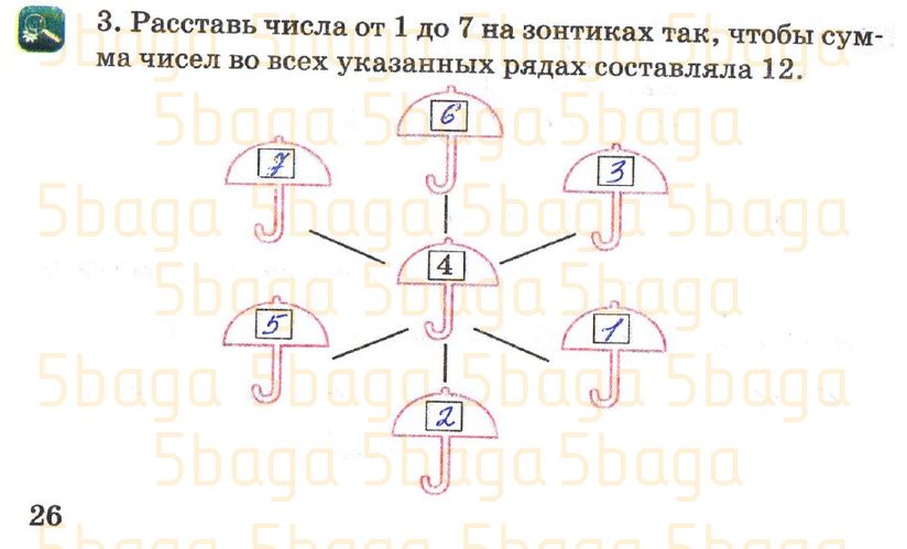 Математика Рабочая тетрадь №4 Акпаева 2 класс 2018 Упражнение 3