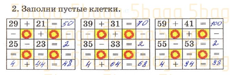 Математика Рабочая тетрадь №4 Акпаева 2 класс 2018 Упражнение 2
